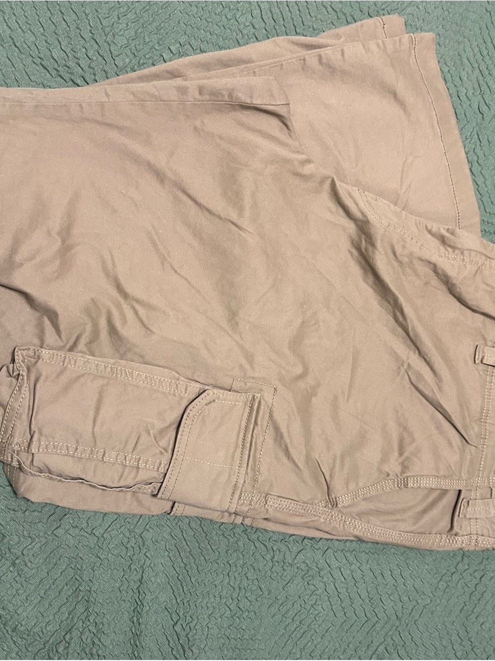 Men's Casual Khaki Cargo Pants - Taupe